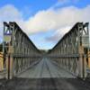 One of the many wooden
bridges along Newfoundland's
South Indian Lake Road.