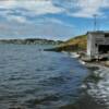Crumbling old fishing shack.
Trinity Bay (inlet)
Avalon Peninsula.