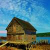 Early 1900's fisherman's cottage-near Tiverton, Nova Scotia