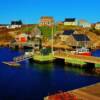 Peggy's Cove, Nova Scotia-in mid-August