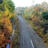 Autumn on a foggy morning.
Near Halifax, Nova Scotia.