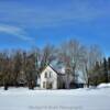 Abandoned house on 
a frozen lake.
Lake Of The Woods, ON.