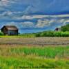 Scenic country side-old 1890's house-near Humboldt, SK