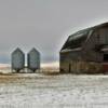 Classic 1930's wooden barn.
Near Francis, SK.