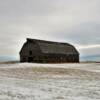 Large austere 1935
stable barn.
Near Lewvan, SK.