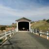 Knights Ferry Covered Bridge.
(frontal view)