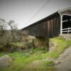 Knights Ferry Covered Bridge.
(north angle).