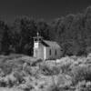 Another B&W perspective of the little chapel in Doyle.
