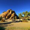 Joshua Tree National Park-
Roadside Park and scenic rocky bluff~