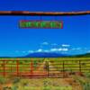 "The Lake At Lone Cove" Ranch entrance-near Norwood, Colorado