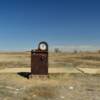 Remains of a 1930's
truck scale.
North of Lamar, CO.