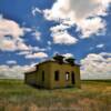 Close up of this
early 1900's 
farm house.
Elbert County, CO.
