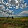 Irrigation machine.
El Paso County.