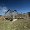 Another view of this old
metal-framed creek trestle.
Pagosa Junction.