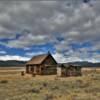 Rustic old cabin.
South of Leadville, CO.