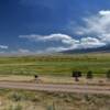 Looking across the northern
Rio Grande Valley.
Custer County, CO.