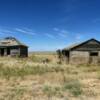 Early 1900's ranch house 
and garage in Morgan County.