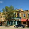 Walsonburg, Colorado~
Main Street shops.