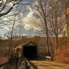 Bulls Covered Bridge.
Built 1842.
Near Kent, CT.