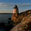 Castle Hill Lighthouse.
(late evening)
Newport, Rhode Island.