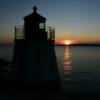 Another beautiful sunset
at the Castle Rock Lighthouse.
Newport, RI.