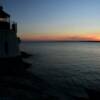 Castle Hill Lighthouse.
(north angle)
February sunset.