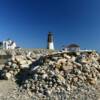 Point Judith Lighthouse.
From Narragansett Beach.