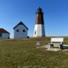 Point Judith Lighthouse.
(east angle)
Narragansett Bay.