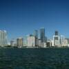 Miami's skyline.
(close up)