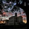 November sunset at the
Thomas County Courthouse.
