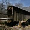 Elder Mill Covered Bridge.
(close up view)