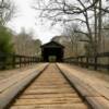 Red Oak Creek
Covered Bridge.
Built 1841.
(north close up)