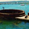 USS Arizona's oil stack