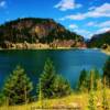 One of northeastern Idaho's many lakes