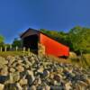 St Mary's Covered Bridge.
(close up)