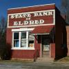The old state bank of 
Eldred, Illinois.