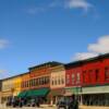 Marshall, Illinois.
Early 1900's building faceds~