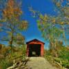 Cataract Covered Bridge.
(east entrance)