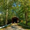 Webster Covered Bridge.
('peek through')