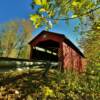 Dunbar Covered Bridge.
Built 1880.
Near Greencastle, IN.