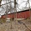 Old Red Covered Bridge.
(south angle).