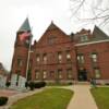 Fayette County Courthouse.
(north angle).