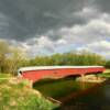 West Union Covered Bridge.
(from the north)