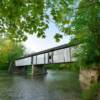 Darlington Covered Bridge.
(river angle)
Montgomery County, IN.