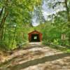 Pine Bluff Covered Bridge.
Built 1905.
Bainbridge, Indiana.