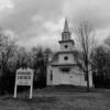 Frontal view of the
1876 Powers Church.
LaGrange County.