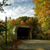 Adams Mill Covered Bridge~
(built in 1872)
Near Cutler, Indiana.