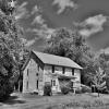 Early 1900's farm house.
Near Viola, Iowa.