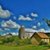 Picturesque European-style
dairy farm.
Near Luxenburg, Iowa.