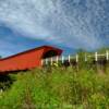 Roseman Covered Bridge.
Built 1883.
Madison County.